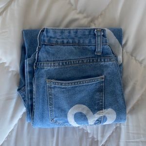 Heart jeans